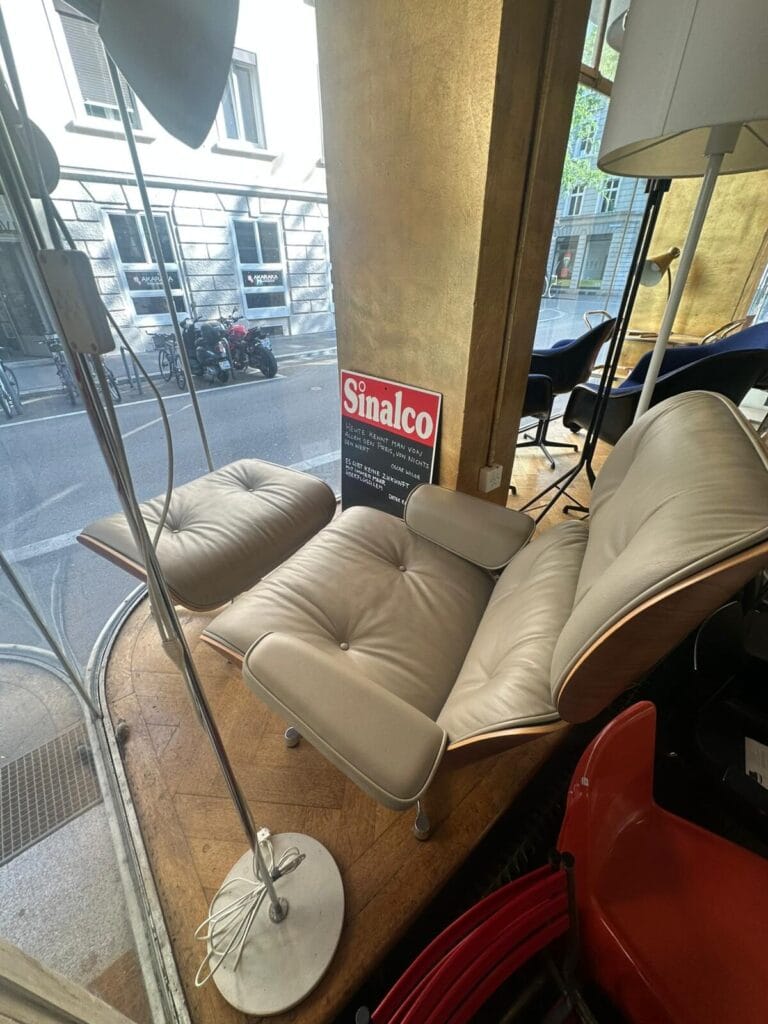 Lounge Chair avec ottoman