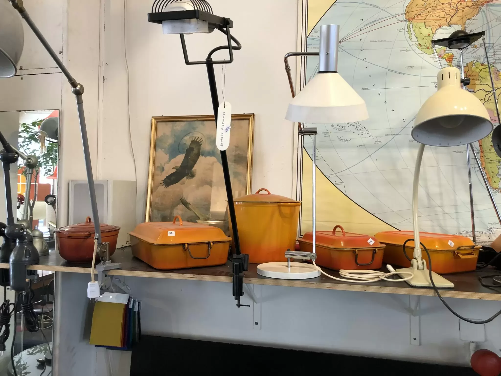 Le Creuset saucepans and roasters