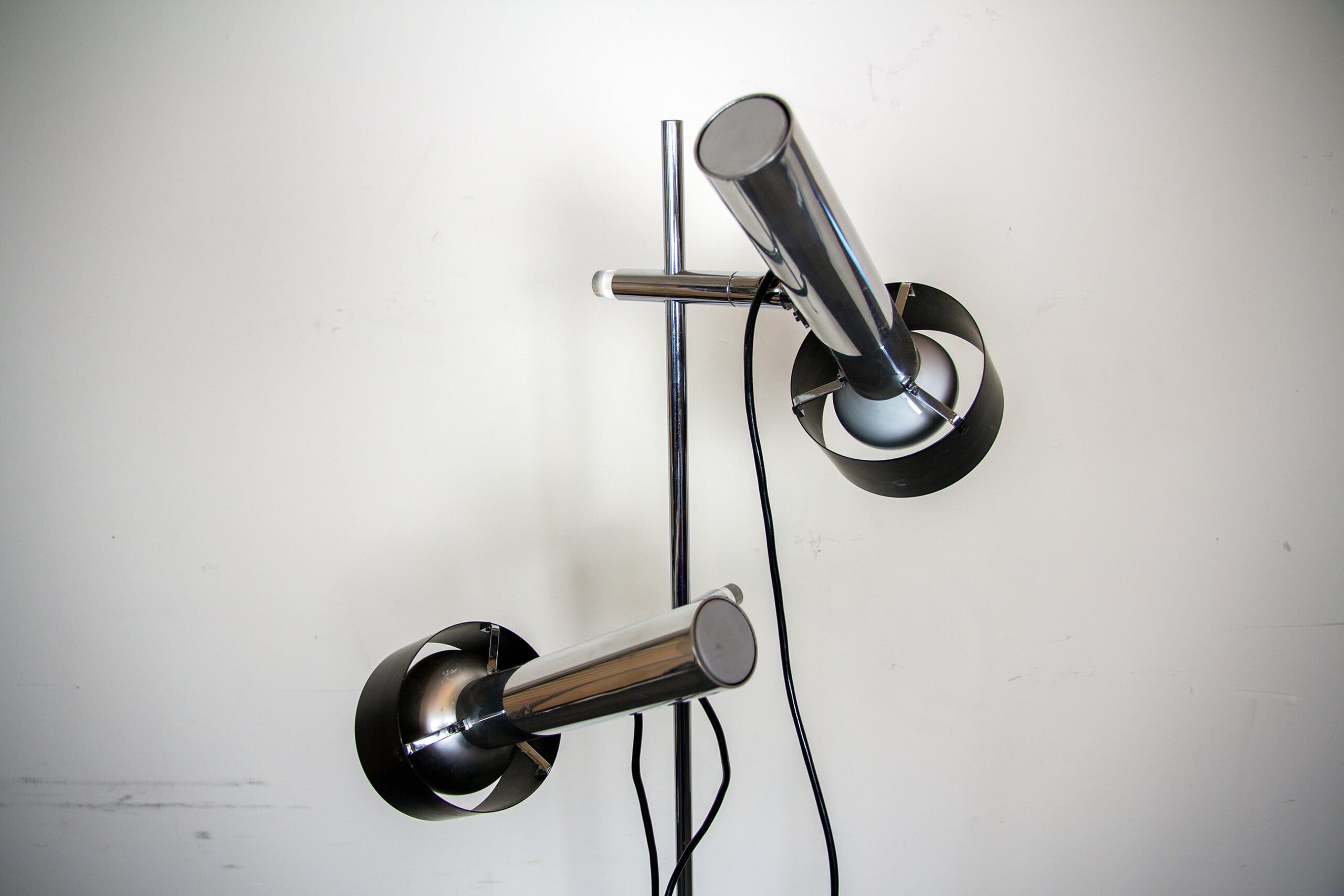 Lampadaire avec deux spots